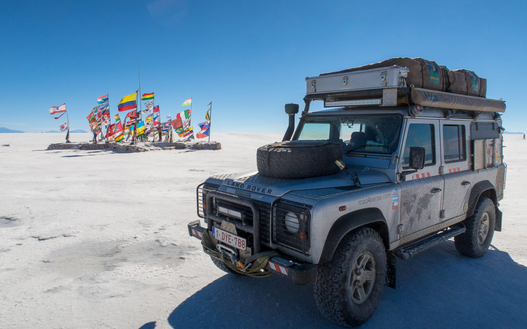 Land Rover Defender – Aménagé pour voyager pour 8 mois en Amérique du Sud